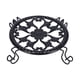 thumbnail image 2 of Soporte para plantas de metal ANGGREK negro hierro forjado, 2 of 8