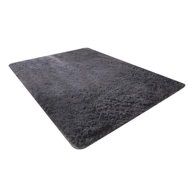 Washable Fluffy Area Rug Rectangular Anti-Slip Artificial Soft Plush Shag Carpet Home Bedroom Living Room Fluffy Rectangular Anti-Slip Artificial Soft Washable Fluffy Rectangular Light P