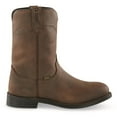 thumbnail image 3 of Guide Gear Men's 10" Roper 2.0 Waterproof Boots Distressed Brown 12D     (Medium), 3 of 8