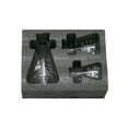 thumbnail image 5 of Premium Erlenmeyer Flask Set - 50ml, 100ml & 250ml - Narrow Neck, White Graduations - Superior Durability & Chemical Resistance - Borosilicate 3.3 Glass - Eisco Labs, 5 of 6