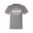 thumbnail image 2 of Wild Bobby,It's Not A Dad BOD It's A Father Figure Funny Husband Boyfriend Gift, Father's Day, Men Graphic Tees, Heather Grey, X-Large, 2 of 3