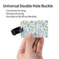 thumbnail image 3 of Luggage Tags for Suitcases, Funny Cute Rabbit Milk Sandwich Leather Bag Luggage Tags ID Label Tags Privacy Protection Travel Bag Labels, 3 of 6