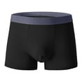 thumbnail image 2 of B91xZ Boxers pour Hommes en Coton Extensible, Noir TG, 2 of 3