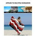 thumbnail image 6 of Red Black Ombre Bath Towels for Bathroom Set,Luxury Microfiber Towels Gifts for Women,Quick Dry Beach Kitchen Hand Hair Face Towel and Dish Washcloth,Modern Geometric Moire Abstract Art Towels+Set, 6 of 7