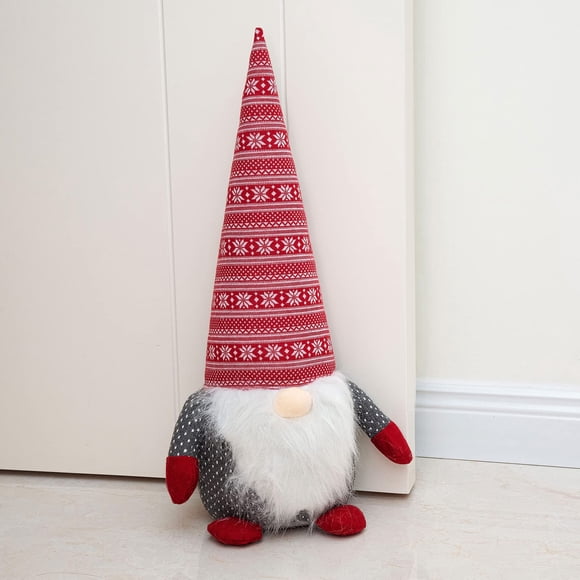 Tela pesada Doorstop Marwood para Papá Noel, 48 cm, Navidad