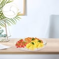 thumbnail image 1 of GOOHOCHY Assiette à Fruits Réutilisable Trois Compartiments Assiette de Stockage Alimentaire en Plastique Transparent pour Réunions de Famille 1Pcs, 1 of 8