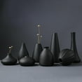 thumbnail image 6 of Ceramics Flower Vase, , Decorative Modern Table for Living Room Indoor Home Decor, Wedding Centerpieces/Arrangements - D D, 6 of 8