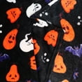 thumbnail image 4 of Hitime Halloween Throw Blanket - Halloween Pumpkin Bat, Ultra-Soft Plush Blanket, Lightweight Warm Decor for Bed, Couch, Movie Nights (Throw - 50"x60"), 4 of 7
