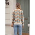 thumbnail image 4 of Zeagoo Womens Sweaters Fall V Neck Long Sleeve Tops Business Casual, 4 of 6