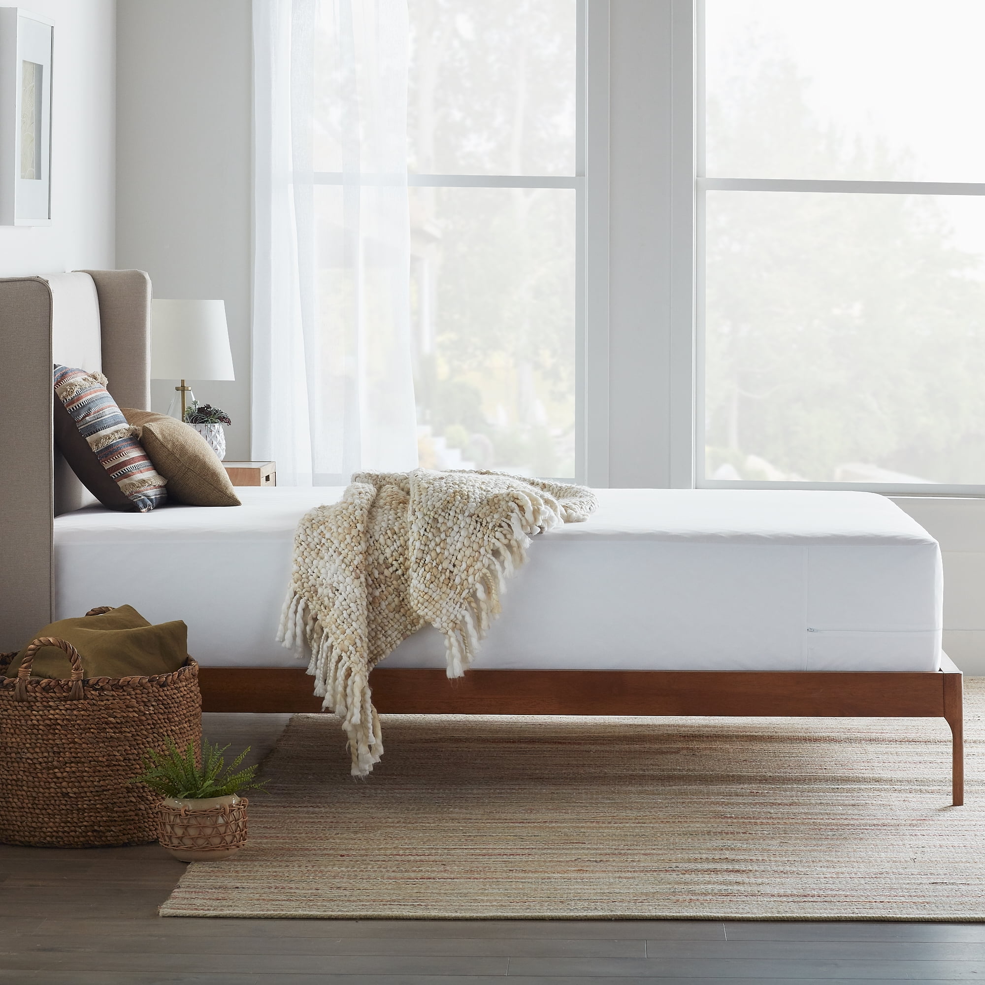 Rest Haven Encasement Zippered Mattress Protector, Full