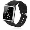 iWatchz Q Collection - Wrist pack for player - silicone, polycarbonate - black