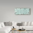 thumbnail image 3 of Trademark Fine Art 'Blessed X Mint' Canvas Art by Janelle Penner, 3 of 3