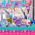 thumbnail image 6 of Gymnastics Birthday Party Supplies,143pcs Gymnastics Party Decorations&Tableware Kit - Gymnastics Plates and Napkins Cups Tablecloth Balloons Banner etc Gymnastics Decorations for Birthday Party, 6 of 8