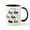 White/Black Inside, variant on CafePress - Flemish Giant Rabbit Mug - 11 oz Ceramic Mug - Novelty Coffee Tea Cup