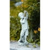 Solar Boy with Firefly Jar Statue
