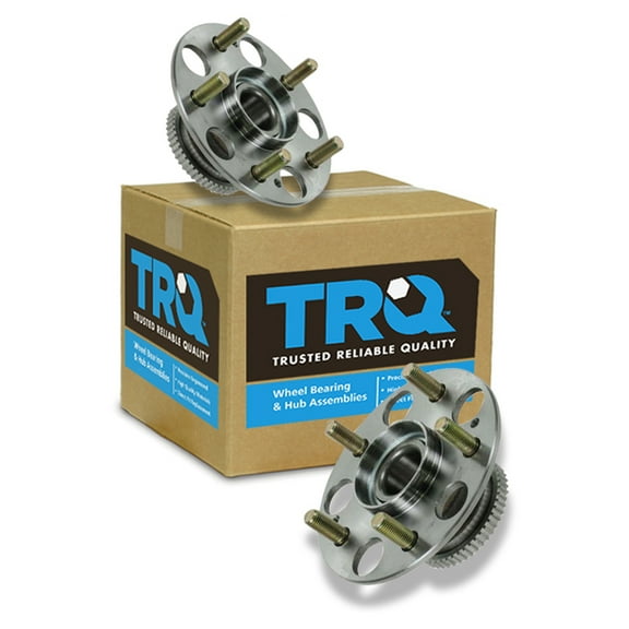 TRQ Wheel Hub & Bearing Assembly Rear Left & Right Pair Set for Acura Honda BHA53328 Fits select: 1998-2002 HONDA ACCORD, 1999-2003 ACURA 3.2TL
