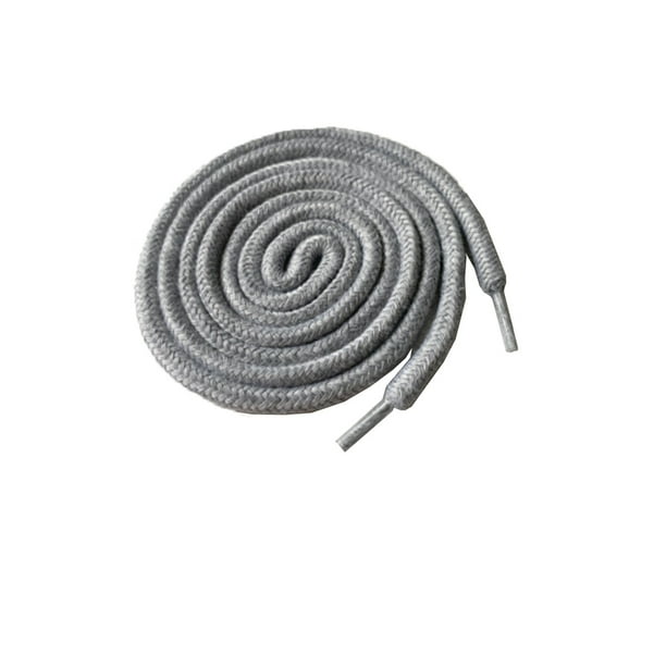Injueey Paquete de 50 cordones para zapatos, cordones resistentes para pantalones, accesorios para el hogar, alambre para pantalones Unisex, cordón de Tela de costura y artesanía gris claro Injueey HA059633-02