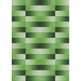 thumbnail image 1 of Ahgly Company Machine Washable Indoor Rectangle Transitional Shamrock Green Area Rugs, 7' x 9', 1 of 7