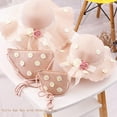 thumbnail image 3 of Girls Sun Hat with Shoulder Bag Set Large Brim Flower Beach Summer Hat Straw Purse Beach Bag Cute Flower Summer Beach Cap, 3 of 7