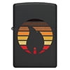 Matte Colorblock Zippo Design