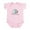 Petal Pink, variant on CafePress - Stork Baby Mexico USA Infant Bodysuit - Baby Light Bodysuit, Size Newborn - 24 Months