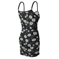 thumbnail image 6 of Ladies Elegant Sling Sleeveless Sexy Dress floral, 6 of 6