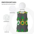 thumbnail image 3 of Sikiie Spring St Patrick’S Day Irish Gnomes Basketball Jersey Reversible Men's Mesh Athletic Sports Shirts Training Practice S-4XLMedium, 3 of 6