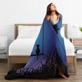 thumbnail image 5 of ZICANCN Swing Girl Cat Anti-Pilling Flannel Bed Throw Blankets - Couch-Ultra-Soft Micro Fleece Sofa Bed Camping Travel Blanket for Adults 60"x50", 5 of 8