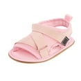 thumbnail image 4 of Baby Sandals Summer Baby Girls Solid Color Soft Sole Shoes, 4 of 5