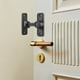 thumbnail image 4 of Cerradura de puerta de granero, cerradura de seguridad, cerradura de puerta abatible, cerradura de cerca, cerradura abatible de 90 grados, cerradura de puerta, herrajes de puerta sin llave, 4 of 5