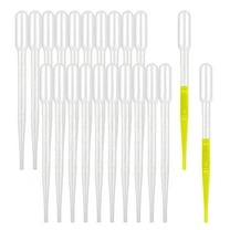 400PCS 3ml Disposable Plastic Transfer Pipettes, Calibrated Dropper Suitable for Science Laboratory, DIY Art