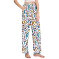 thumbnail image 2 of FORMRS Women's Pajama Pants with Pockets Soft Comfy Loungewear Sleep Bottom, Sizes S-2XL, Doodle Pattern, 2 of 8