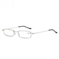thumbnail image 2 of Gafas de lectura con soporte para bolígrafo y protección contra la luz azul, patas de resorte de metal, marco ultraligero, gafas portátiles para personas mayores, 2 of 4