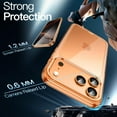 thumbnail image 4 of JETech Case for iPhone 17 Pro 6.3-Inch, Non-Yellowing Shockproof Phone Bumper Cover (Orange), 4 of 5
