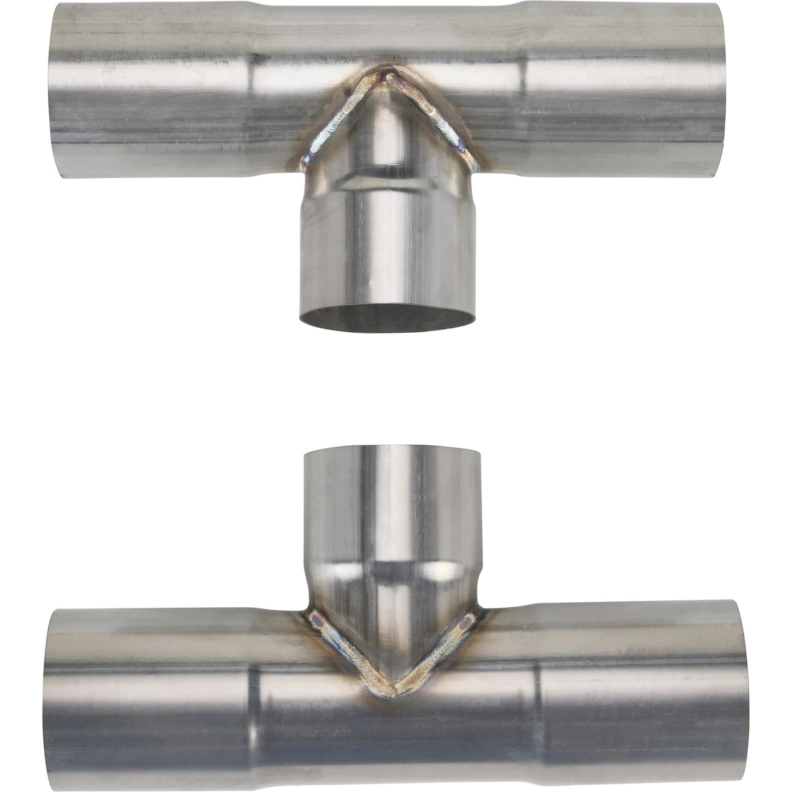 Universal Dual Exhaust Stainless H-Pipe Balance Tube Kit, 3"