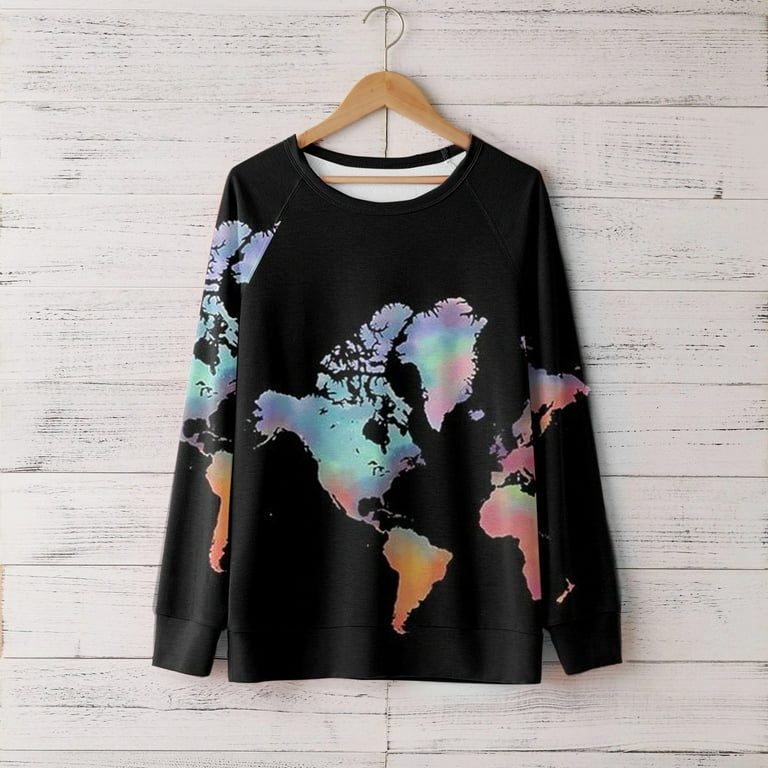 Walmart womens crew 2025 neck sweatshirts