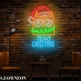 thumbnail image 3 of Glowneon Meowy Christmas Neon Wall Decor, Cat Clinic Christmas Decor, 3 of 5