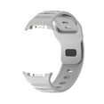 thumbnail image 2 of Sleektime Silicone Sport Band for Galaxy Watch 8 40mm 44mm, Adjustable Soft Replacement Strap with Magnetic Closure, Breathable Lightweight Design, Comfortable and Secure Fit,Gray, 2 of 10