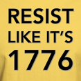thumbnail image 3 of CafePress - Resist Like It's 1776 T Shirt - Men's Classic Graphic T-Shirt, 3 of 4