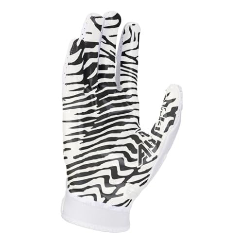 Nike Superbad 7.0 Football Gloves White White Black, Large