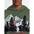 thumbnail image 4 of Snoopy Men's and Big Men's Graphic Hoodie with Long Sleeves, Sizes XS-3XL, 4 of 5