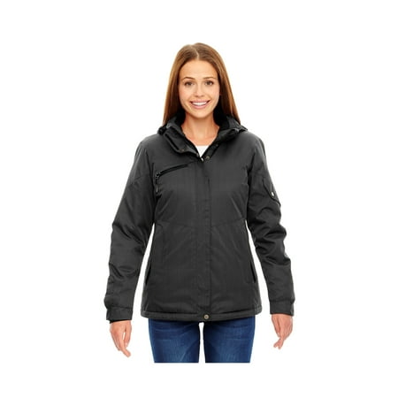 North End Rivet Women's Textured Twill Insulated Jacket, Style (Best Place For North Face Jackets)