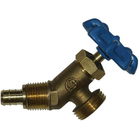 1/2  PEX x 3/4  Male Hose Boiler Drain Valve