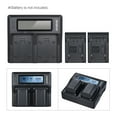 thumbnail image 3 of Andoer NP-FZ100 Dual Channel LCD Camera Battery for Sony A7III A9 A7RIII A7SIII, 3 of 7