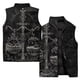 thumbnail image 3 of Ropa de invierno para hombre Sun and Balance Estampado personalizado Estilo rojo y blanco Ropa para hombre 2024 Chaleco térmico de algodón para hombre Chalecos, 3 of 5