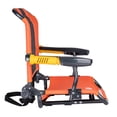 thumbnail image 5 of GCI Outdoor Stadium Rock-Cliner Orange Rocking Stadium Seat for Bleachers with Back Support And Armrests, 5 of 14