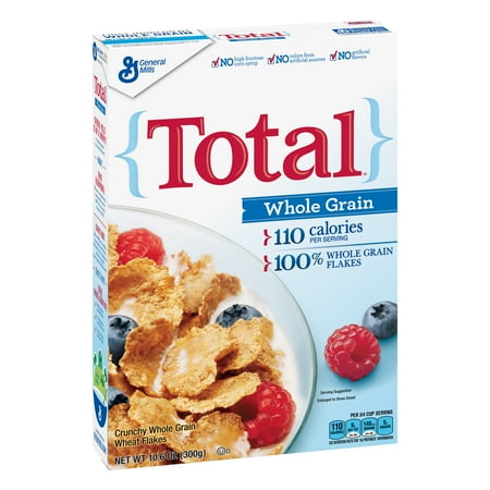 UPC 016000275225 product image for Total Whole Grain Breakfast Cereal, 10.6  oz Box | upcitemdb.com