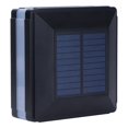 thumbnail image 3 of LED Post Light, Solar Power Double Color Induction Fence Pillar Light IP65 Black, for Villas, Gardens, Corridors, Driveways, Road Signs, 3 of 7