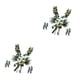 thumbnail image 1 of Cateissary 12 Pieces Wedding Car Decorations Kit Silk Ribbon Bows Set Flower Type1 NO1, 1 of 6