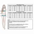 thumbnail image 3 of Girls swimsuit gradient split female sexy backless floral print bikini swimwear, 3 of 5